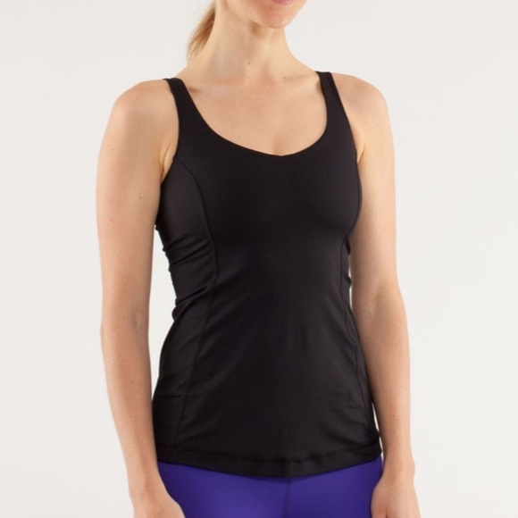 Lululemon Black Optimal Tank - Picture 1 of 10